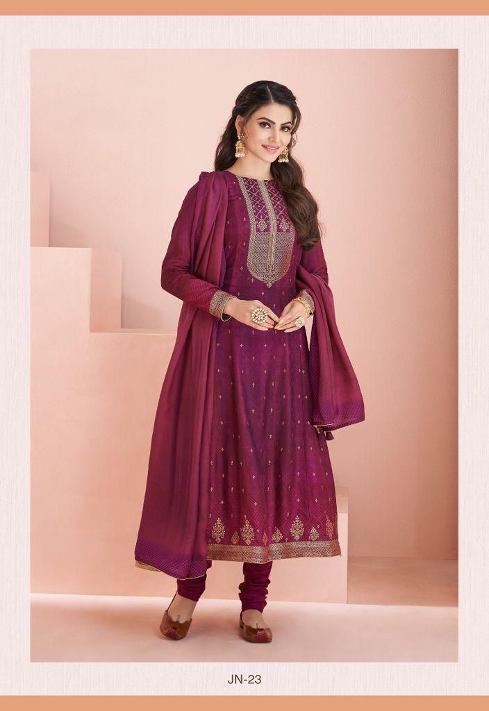 Varsha Jahanara Viscose Woven Digitally Printed Designer Suits Wholesaler Surat