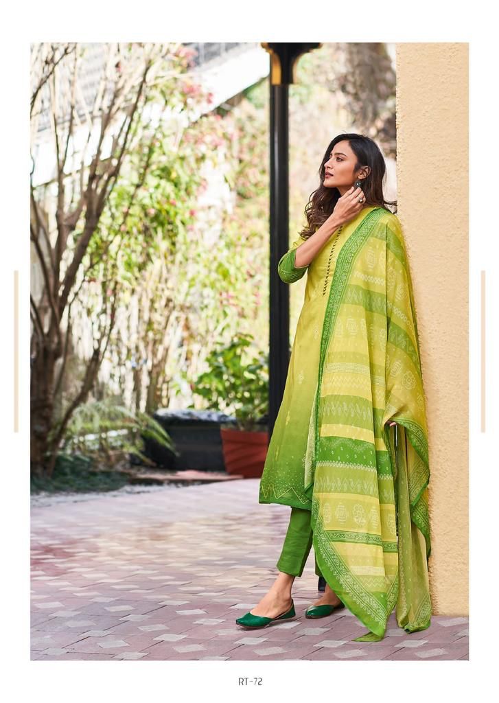 Varsha Ehrum Ritisha Satin Cotton Digital Print Fancy Designer Suits Wholesaler Surat