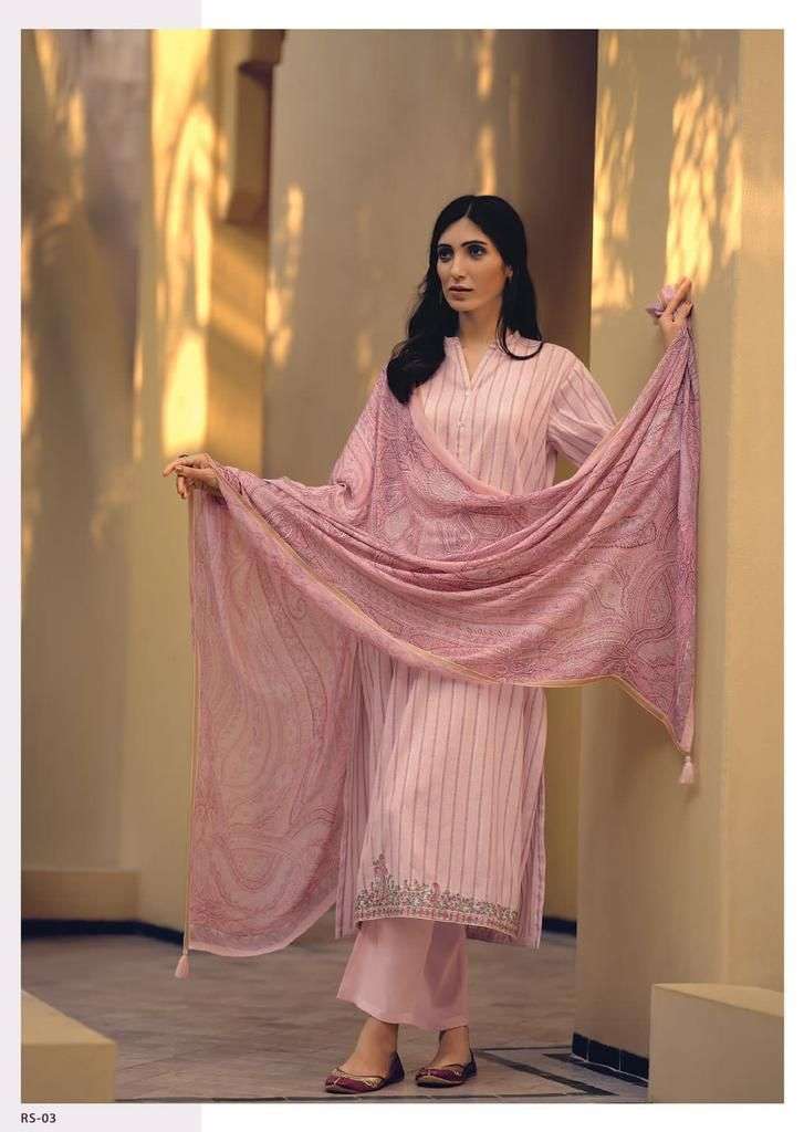 Varsha Ehrum Raisha Cotton With Embroidery Designer Suits Wholesaler Surat