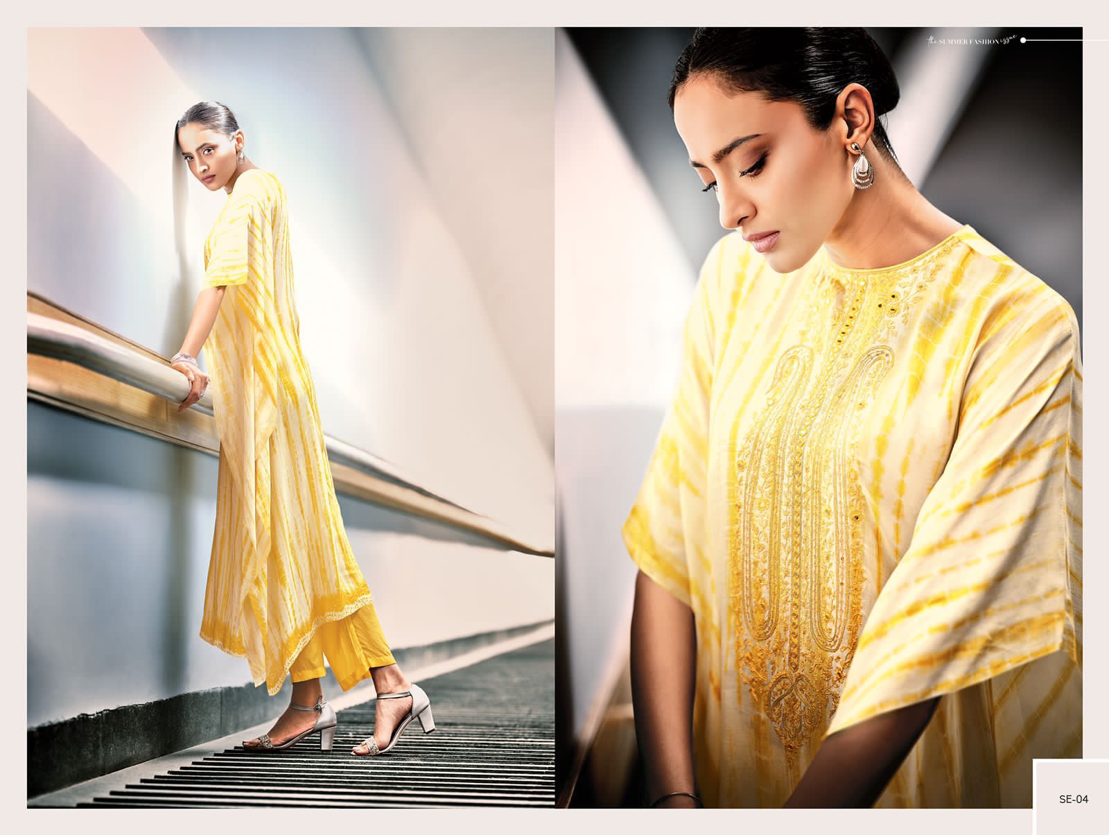 Varsha Summer Essentials Silk Satin Embroidery Designer Kaftan Kurtis With Bottom Set Wholesaler Surat