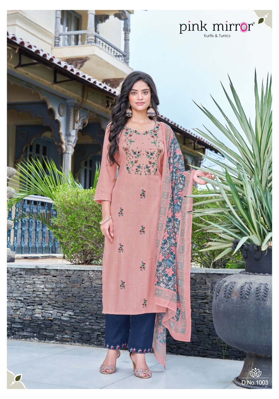 Pink Mirror Presents Inspire Kurti Viscose Wholesaler Surat