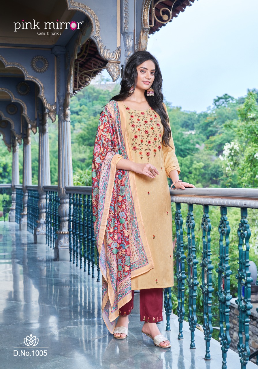 Pink Mirror Presents Inspire Kurti Viscose Wholesaler Surat