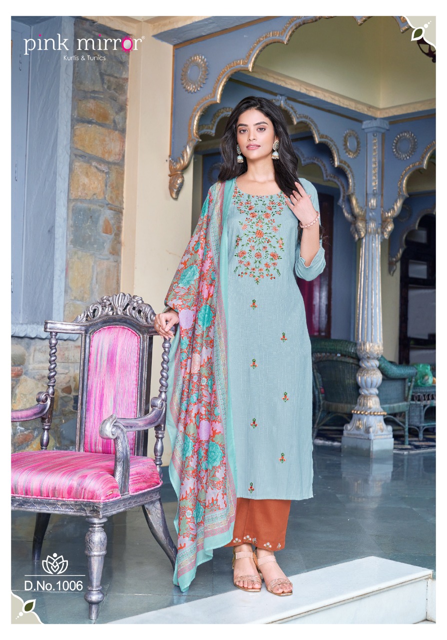 Pink Mirror Presents Inspire Kurti Viscose Wholesaler Surat