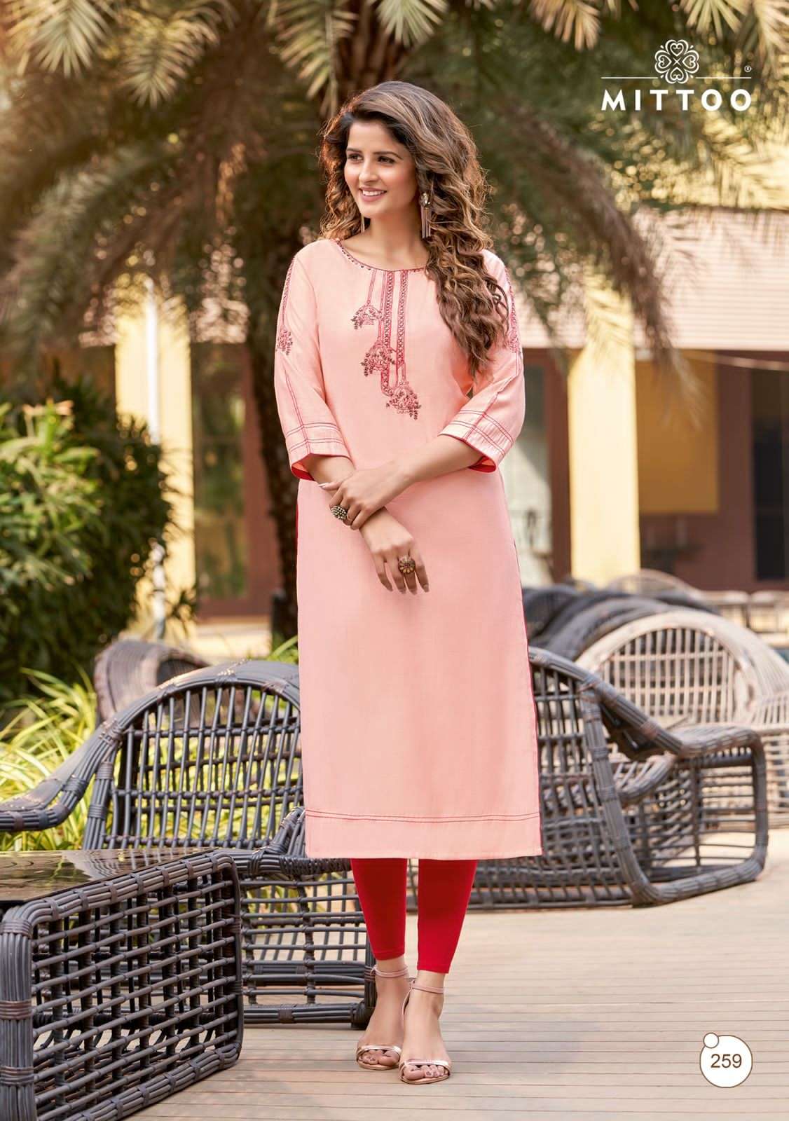 Mittoo Payal Vol 18 Rayon Hand Work And Embroiderey Designer Stylish Fancy Kurtis Wholesaler Surat