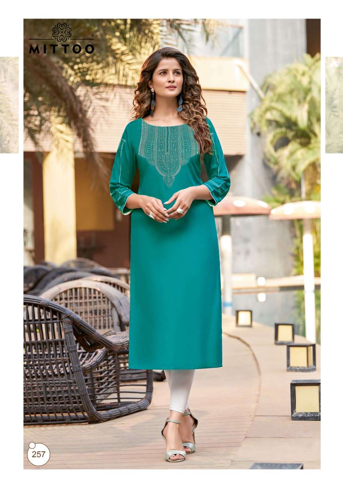Mittoo Payal Vol 18 Rayon Hand Work And Embroiderey Designer Stylish Fancy Kurtis Wholesaler Surat