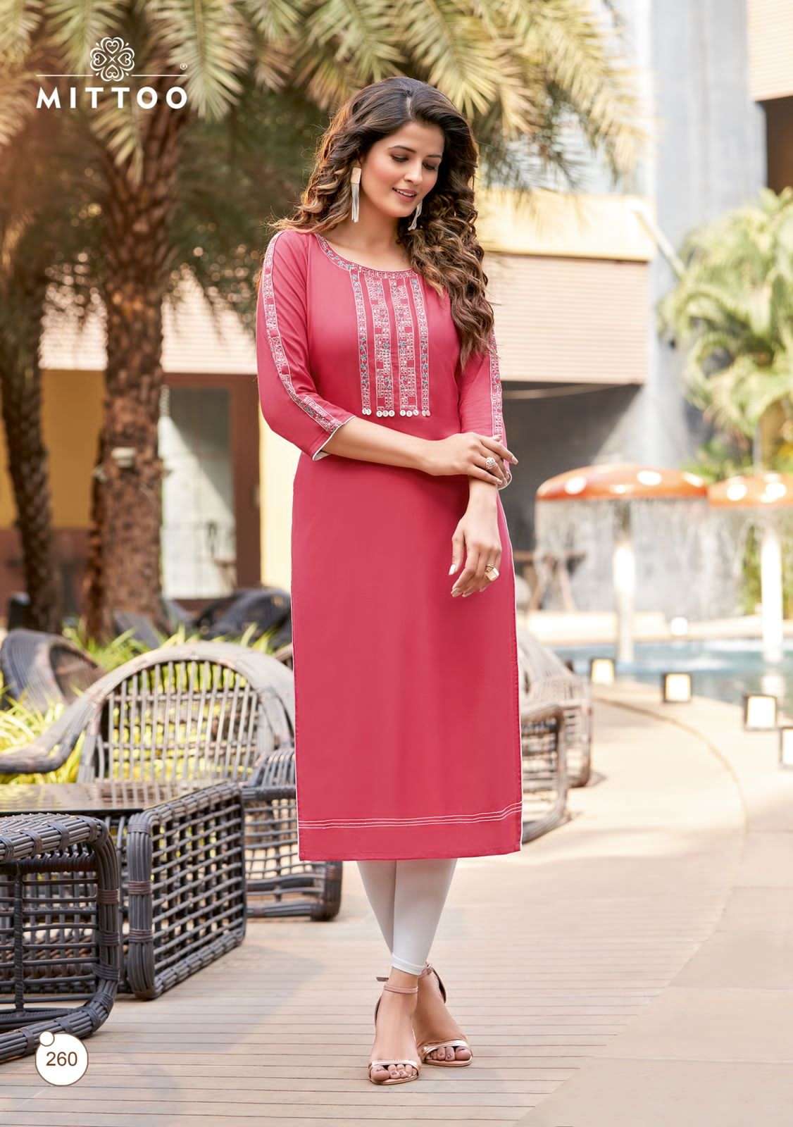 Mittoo Payal Vol 18 Rayon Hand Work And Embroiderey Designer Stylish Fancy Kurtis Wholesaler Surat