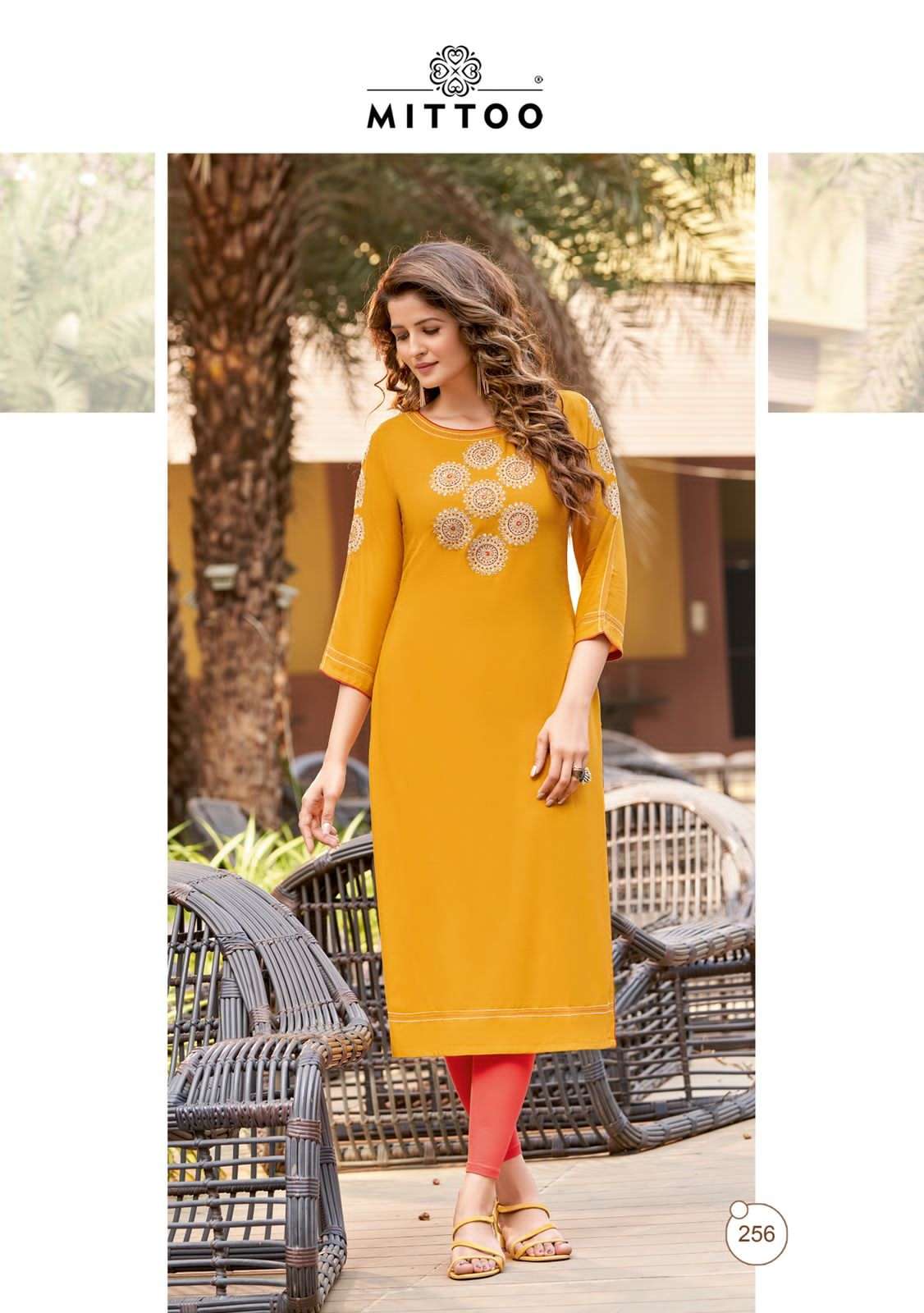 Mittoo Payal Vol 18 Rayon Hand Work And Embroiderey Designer Stylish Fancy Kurtis Wholesaler Surat