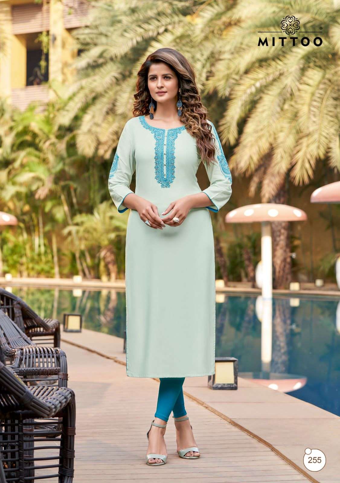 Mittoo Payal Vol 18 Rayon Hand Work And Embroiderey Designer Stylish Fancy Kurtis Wholesaler Surat