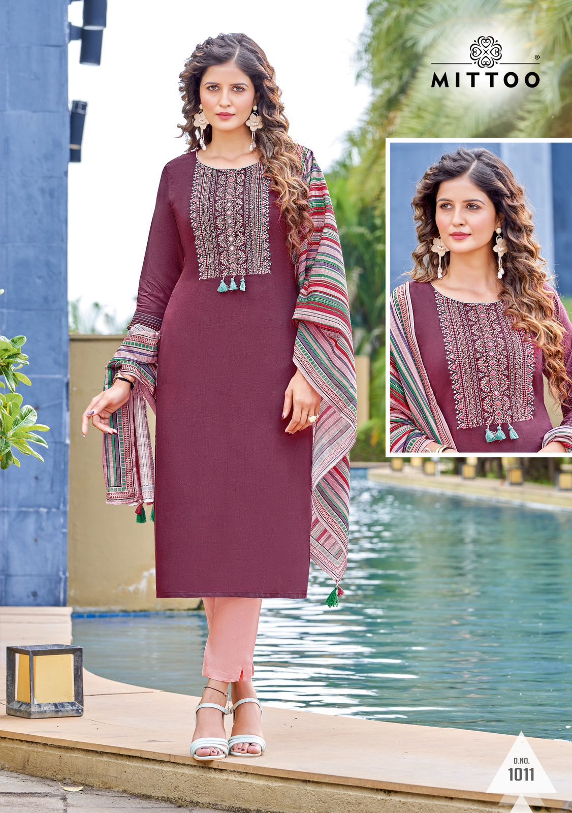 Mittoo Shringar Vol 6 Viscose Fancy Designer Kurti Combo Set Wholesaler Surat