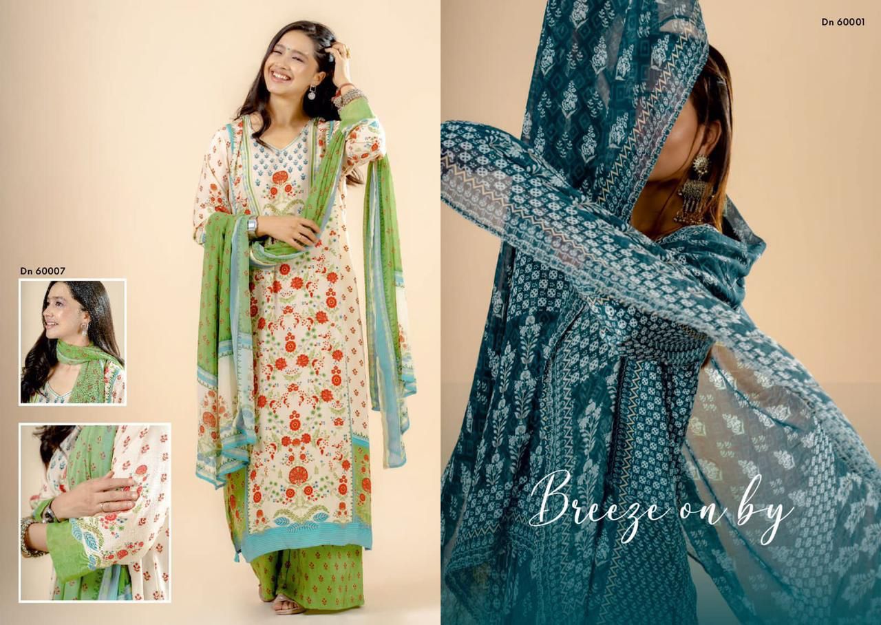 Sushma Vibrant Digital Print Designer Crape Salwar Suits Wholesaler Surat