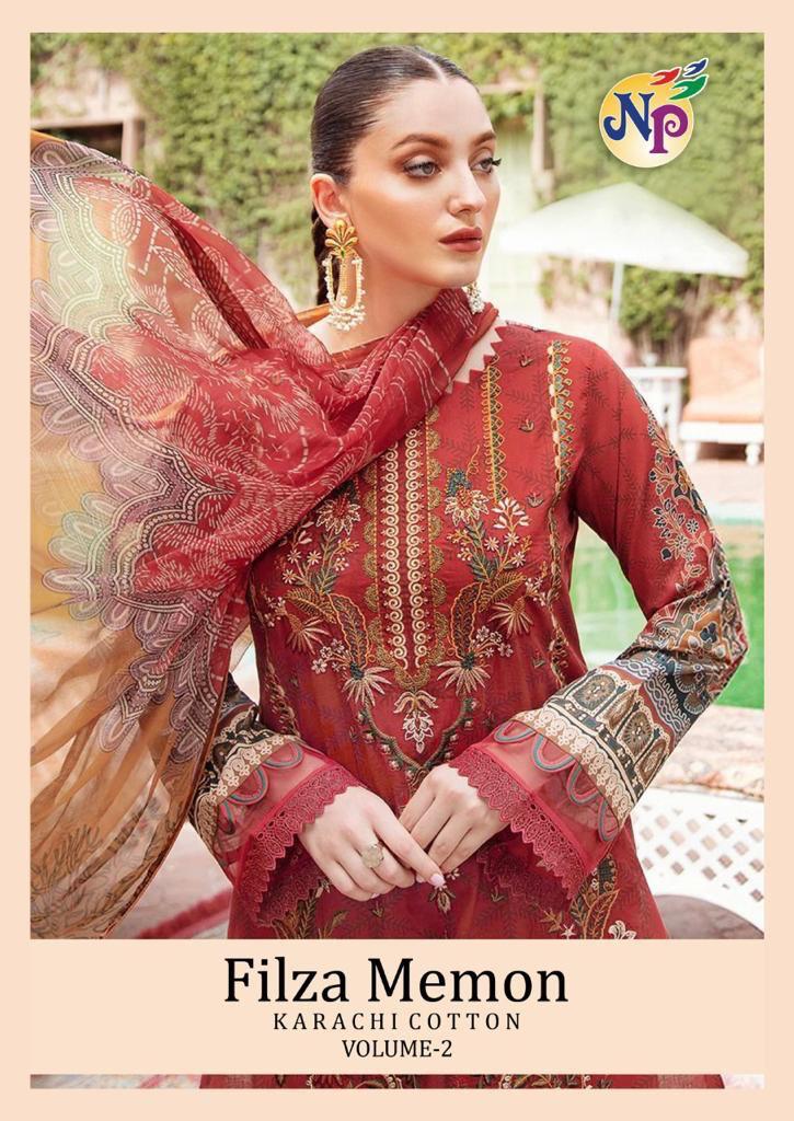 Nand Gopal Filza Memon Vol 2 Cotton Karachi Style Suits Wholesaler Surat