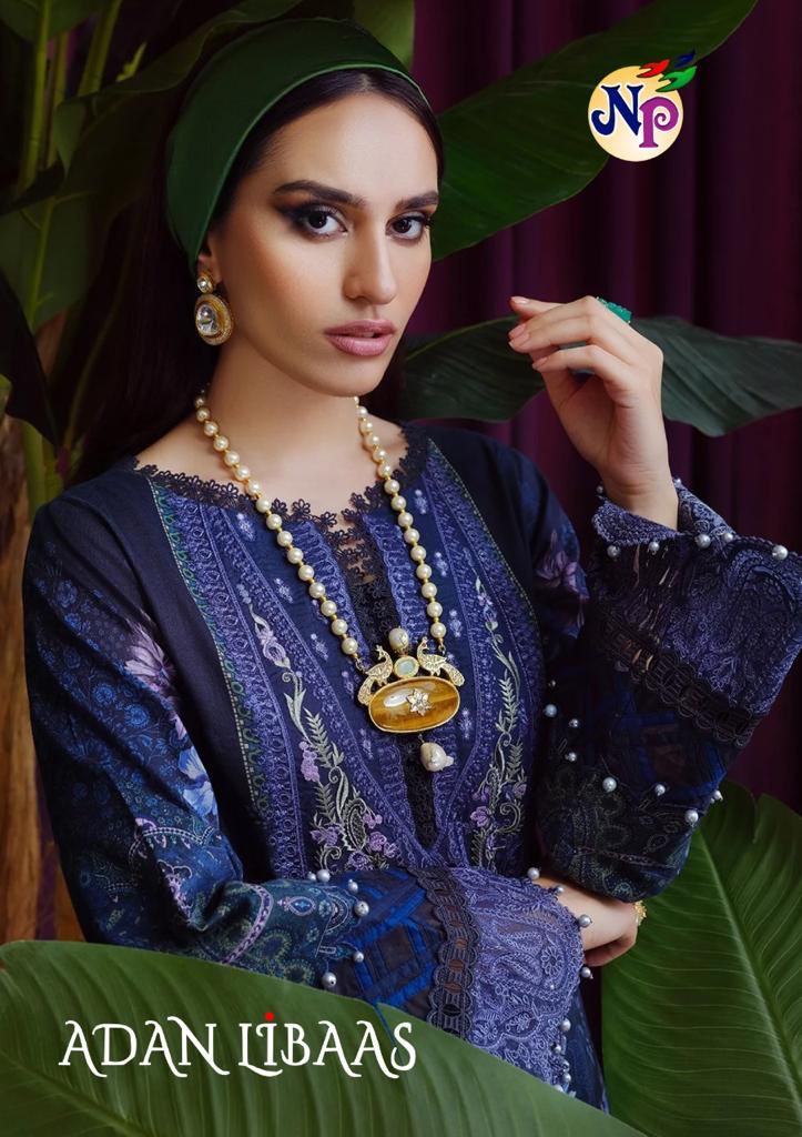 Nand Gopal Adan Libaas Cotton Karachi Style Suits Wholesaler Surat
