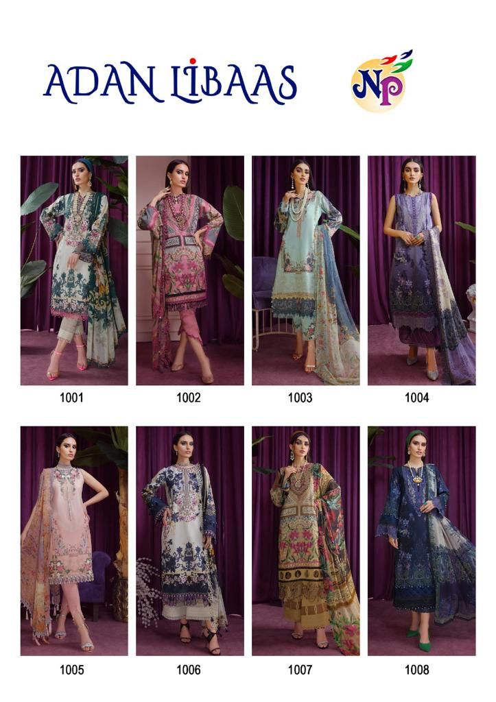 Nand Gopal Adan Libaas Cotton Karachi Style Suits Wholesaler Surat