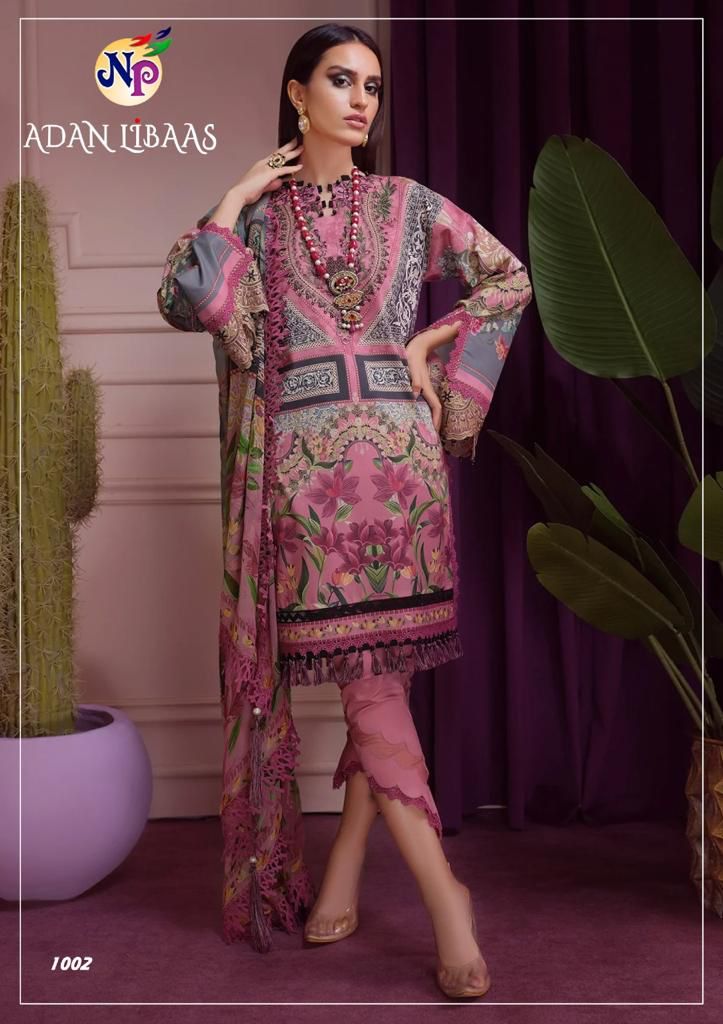 Nand Gopal Adan Libaas Cotton Karachi Style Suits Wholesaler Surat