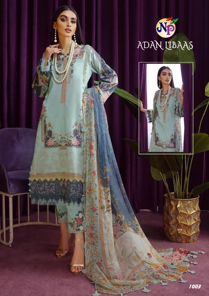 Nand Gopal Adan Libaas Cotton Karachi Style Suits Wholesaler Surat