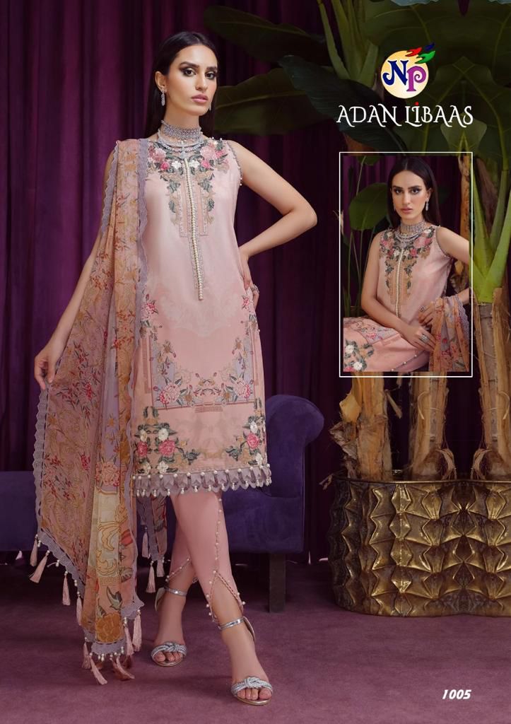 Nand Gopal Adan Libaas Cotton Karachi Style Suits Wholesaler Surat