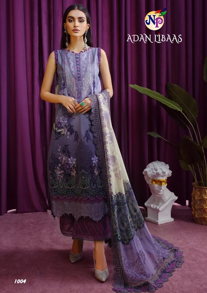 Nand Gopal Adan Libaas Cotton Karachi Style Suits Wholesaler Surat
