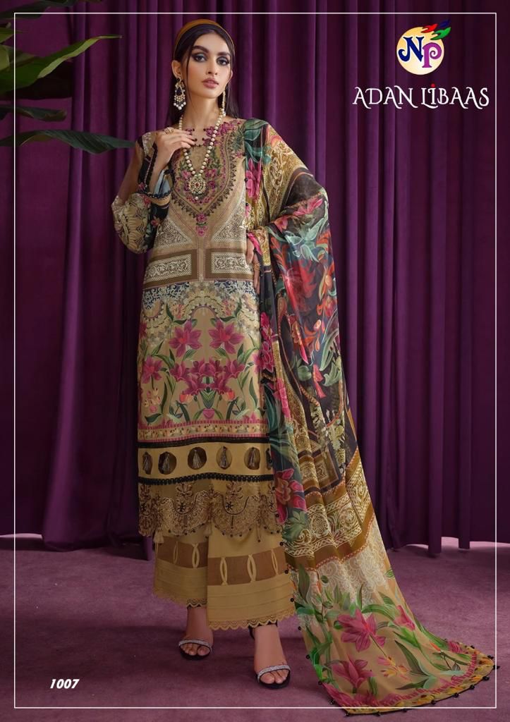 Nand Gopal Adan Libaas Cotton Karachi Style Suits Wholesaler Surat