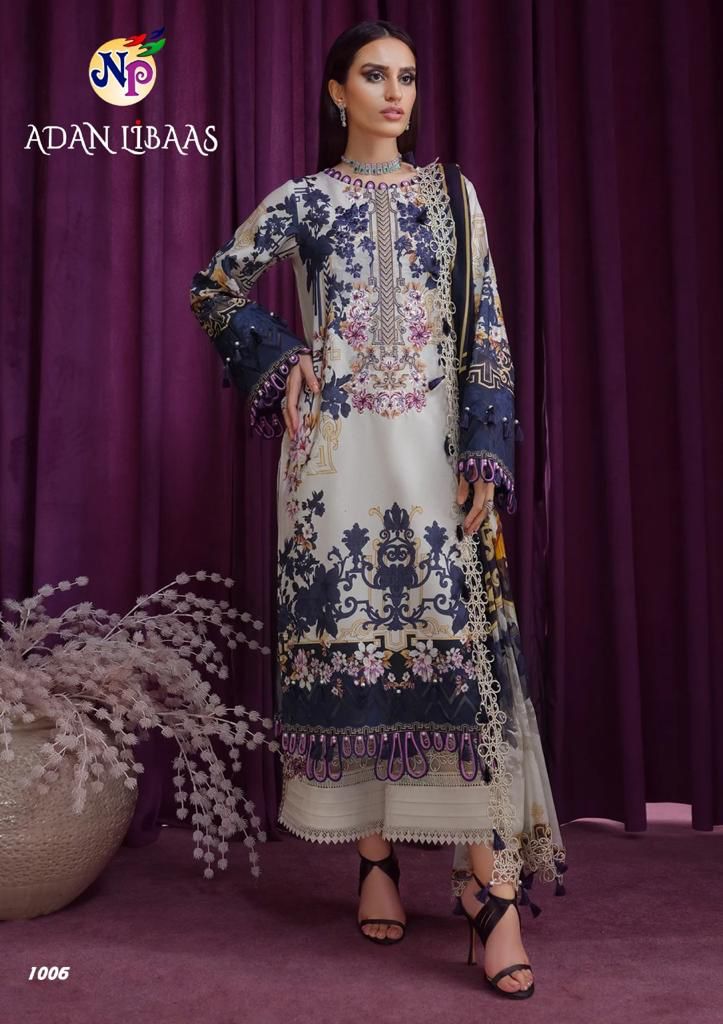 Nand Gopal Adan Libaas Cotton Karachi Style Suits Wholesaler Surat