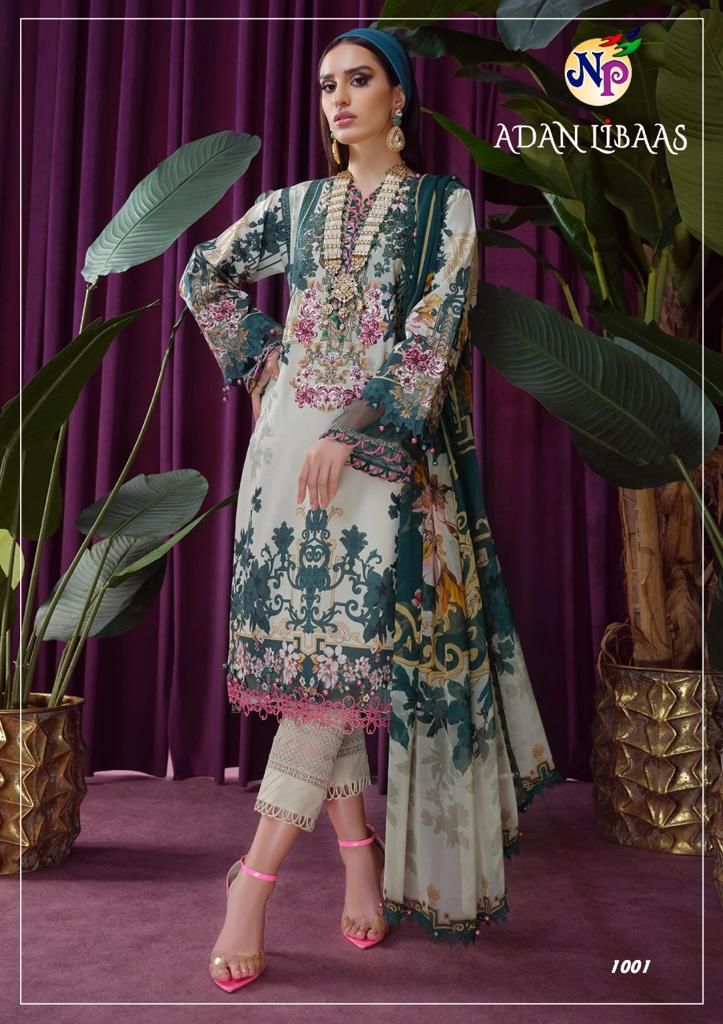 Nand Gopal Adan Libaas Cotton Karachi Style Suits Wholesaler Surat