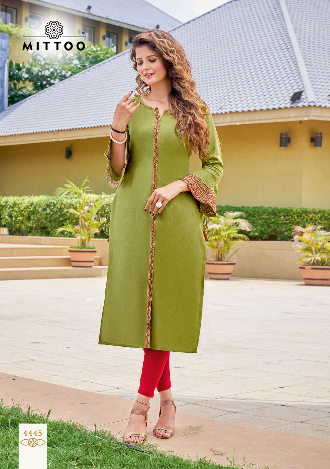 Mittoo Presents Mayurika Vol 7 Fancy Hand Work Designer Kurti Wholesaler Surat