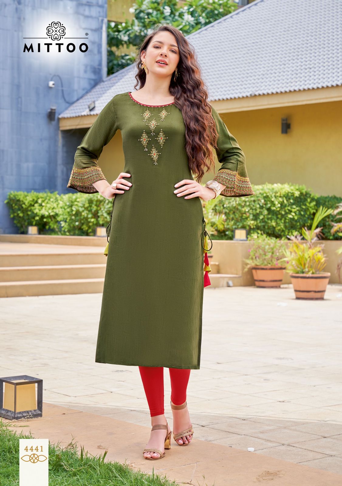 Mittoo Presents Mayurika Vol 7 Fancy Hand Work Designer Kurti Wholesaler Surat