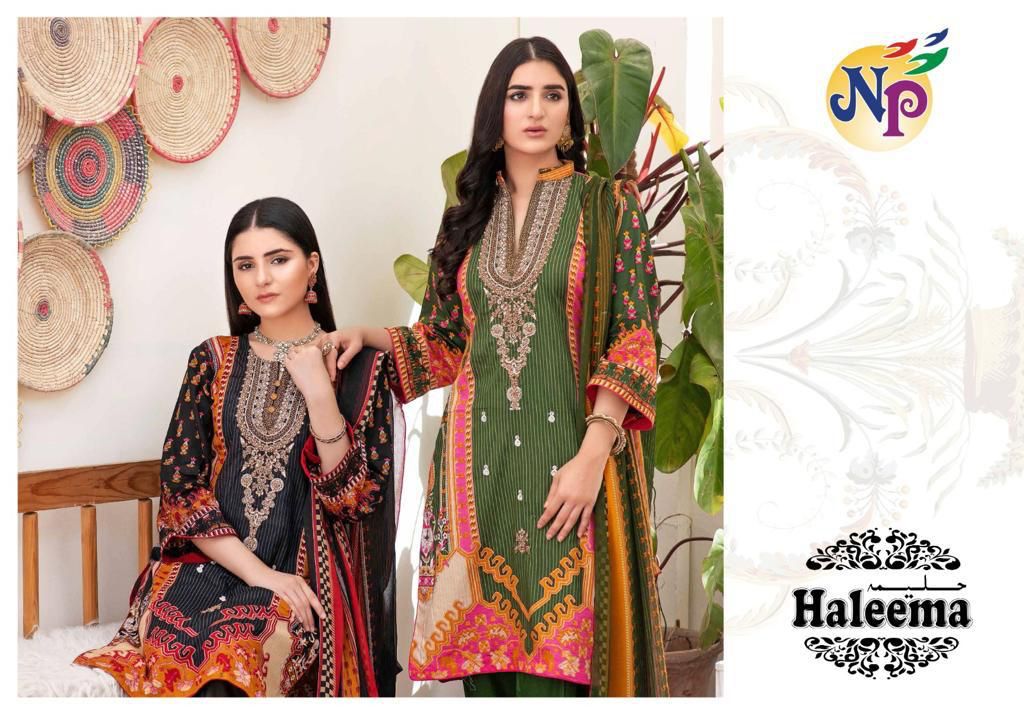 Nand Gopal Haleema Lawn Cotton Print With Embroidery Work Suits Wholesaler Surat
