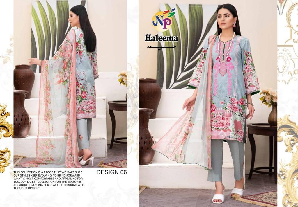 Nand Gopal Haleema Lawn Cotton Print With Embroidery Work Suits Wholesaler Surat
