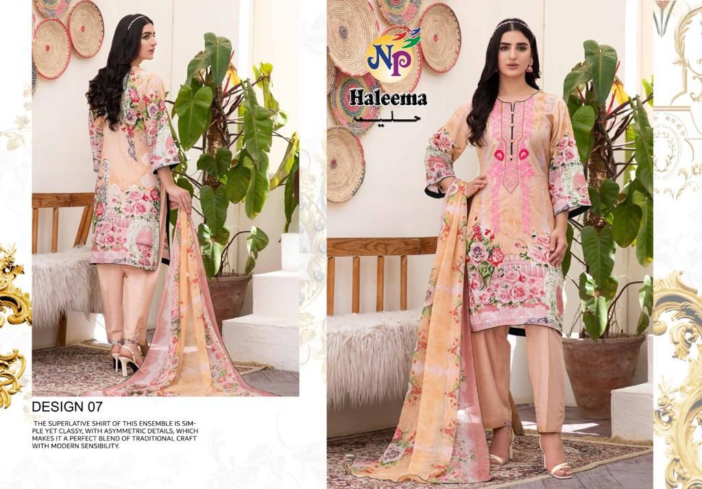 Nand Gopal Haleema Lawn Cotton Print With Embroidery Work Suits Wholesaler Surat