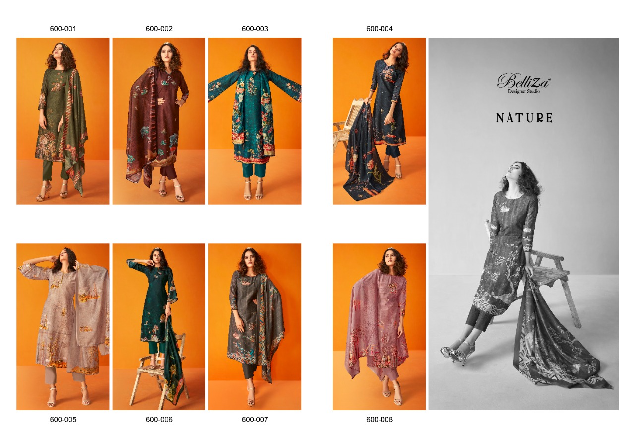 BELLIZA DESIGNER STUDIO NATURE DIGITAL PRINT SALWAR SUIT
