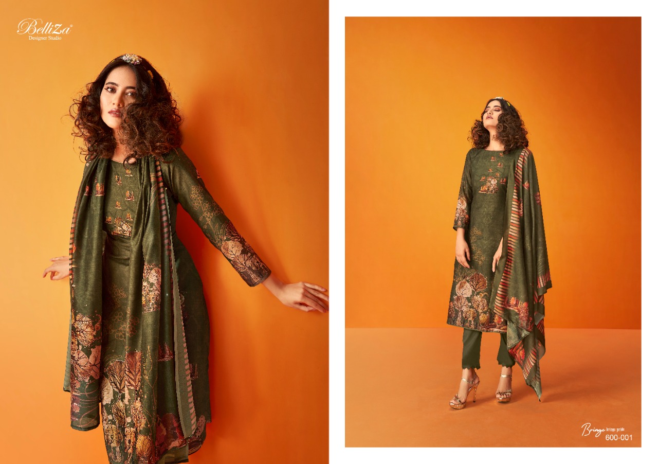 BELLIZA DESIGNER STUDIO NATURE DIGITAL PRINT SALWAR SUIT