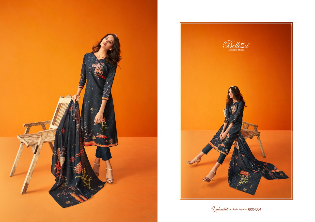 BELLIZA DESIGNER STUDIO NATURE DIGITAL PRINT SALWAR SUIT