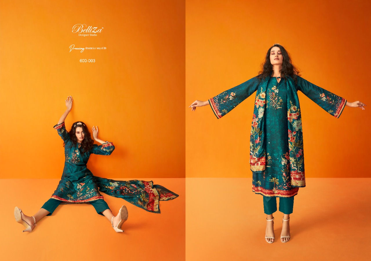 BELLIZA DESIGNER STUDIO NATURE DIGITAL PRINT SALWAR SUIT