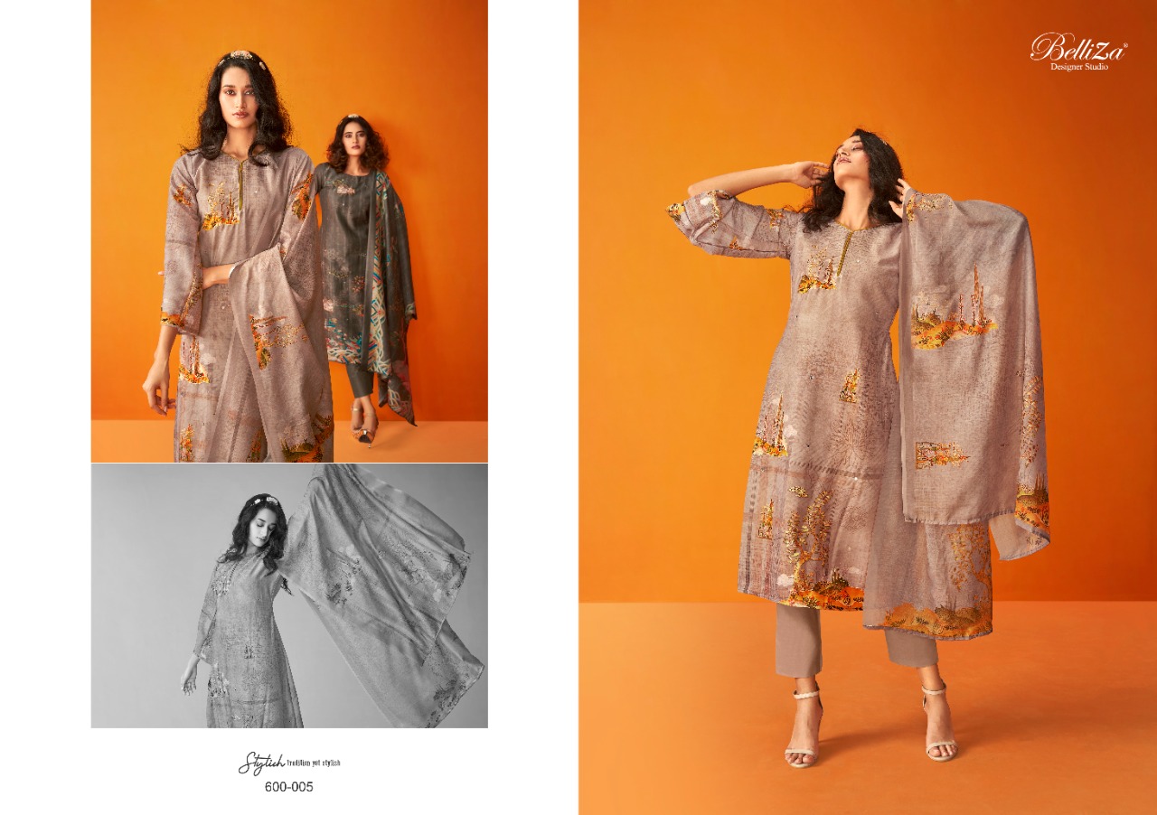 BELLIZA DESIGNER STUDIO NATURE DIGITAL PRINT SALWAR SUIT