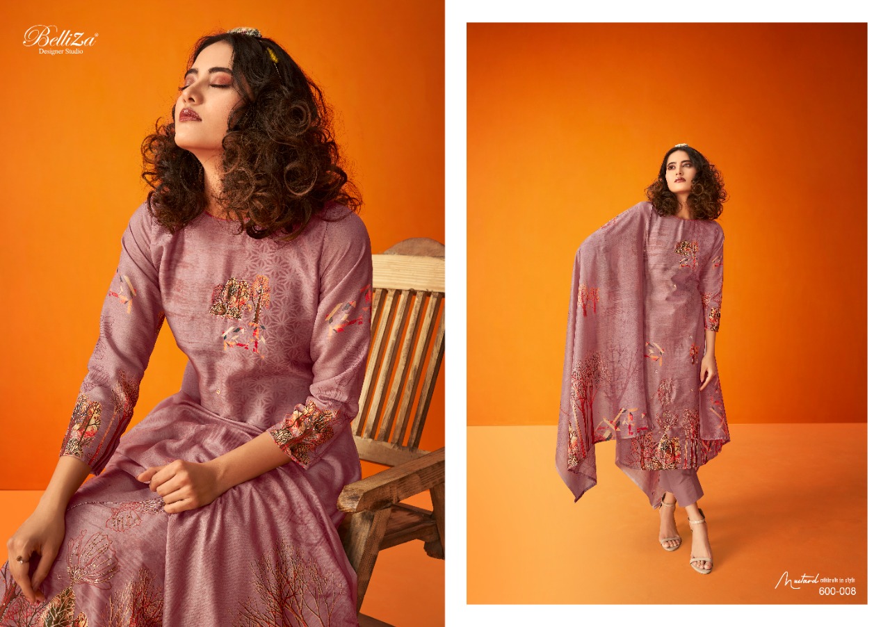 BELLIZA DESIGNER STUDIO NATURE DIGITAL PRINT SALWAR SUIT