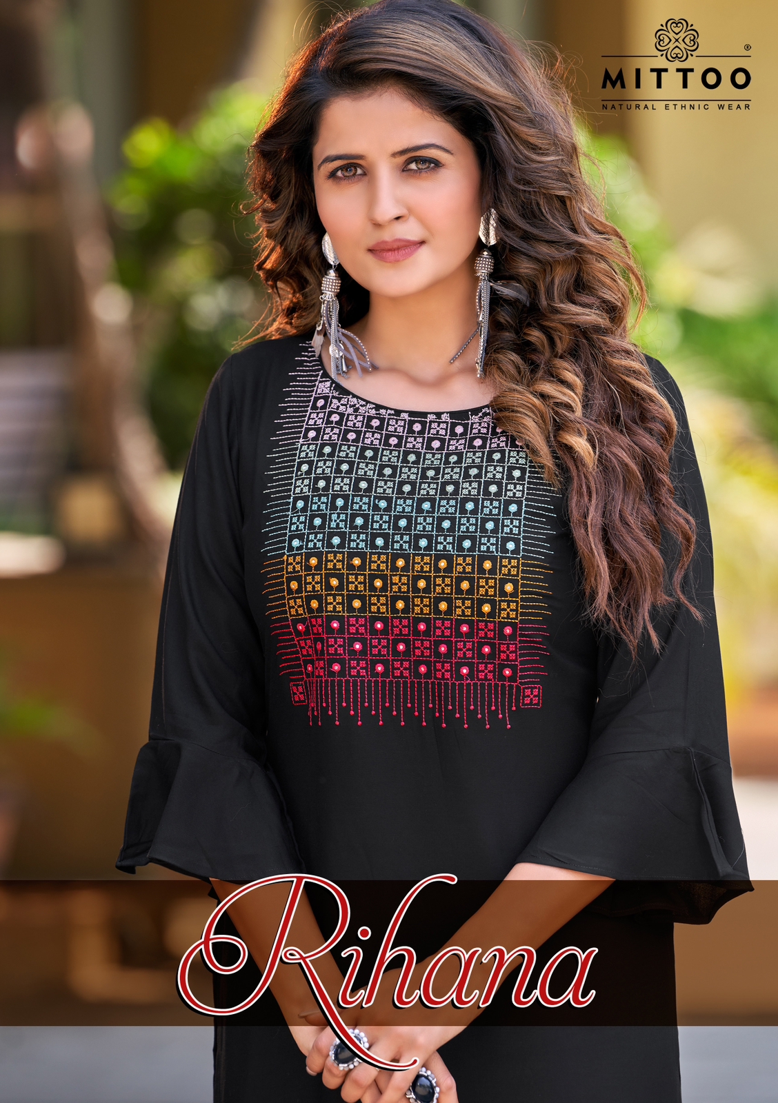 Mittoo Rihana Rayon Fancy Designer Straight Pattern Kurtis Wholesaler Surat