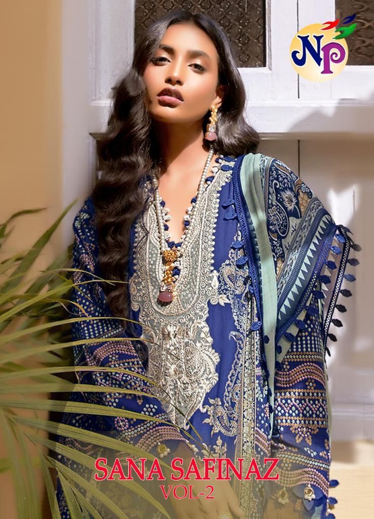 Nand Gopal Sana Safinaz Vol 2 Pure Cotton Karachi Printed Suit Wholesale Dealer Surat