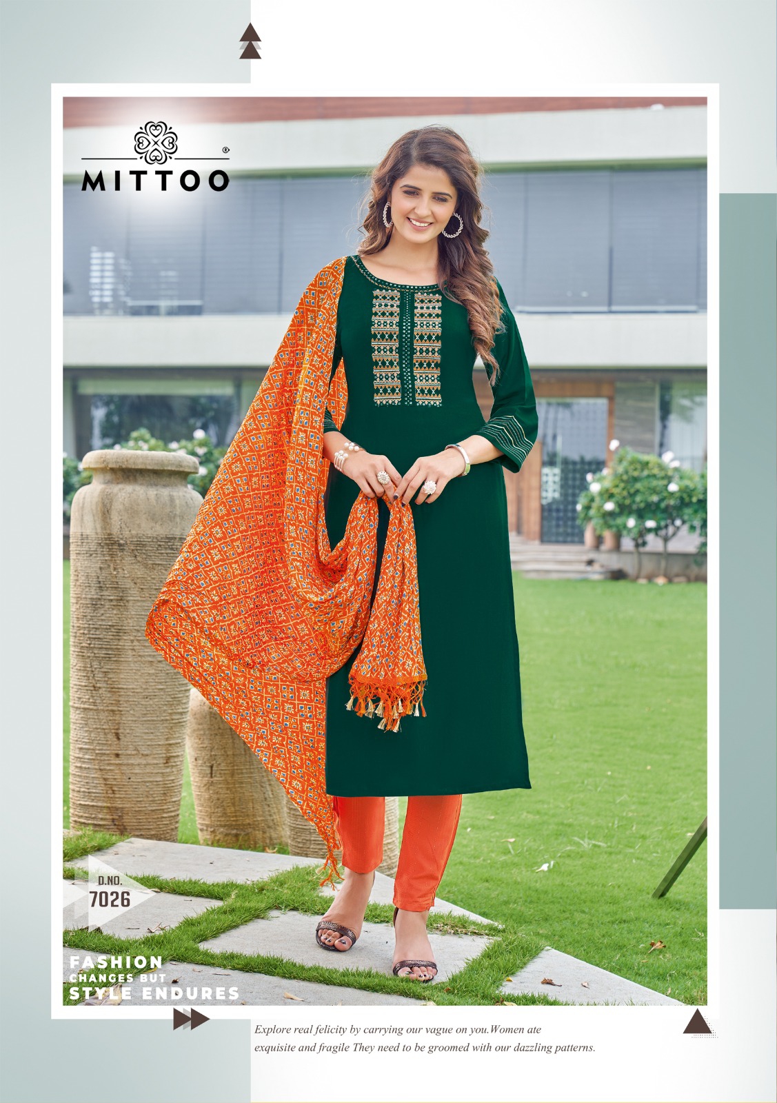 Mittoo Bansri Vol 3 Viscose Weaving Fancy Designer Kurti Combo Set Wholesaler Surat