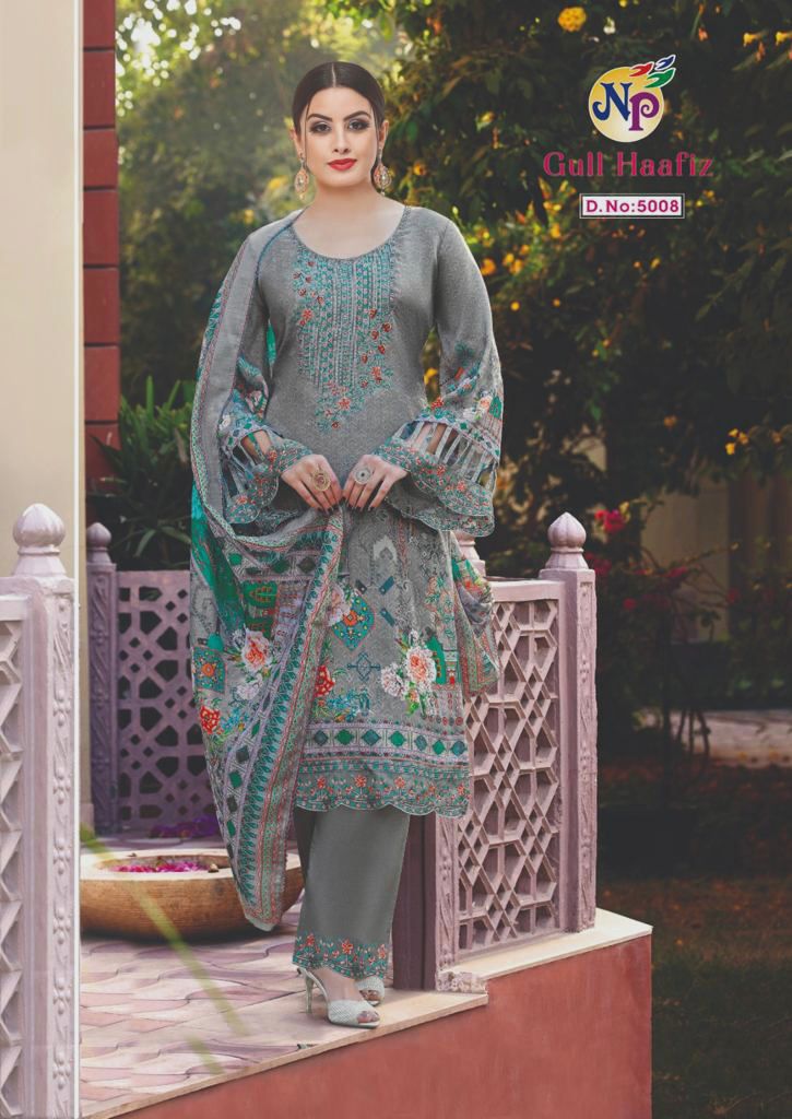 Nand Gopal Gull Haafiz Vol 5 Pure Cotton Printed Salwar Suits Wholesaler Surat