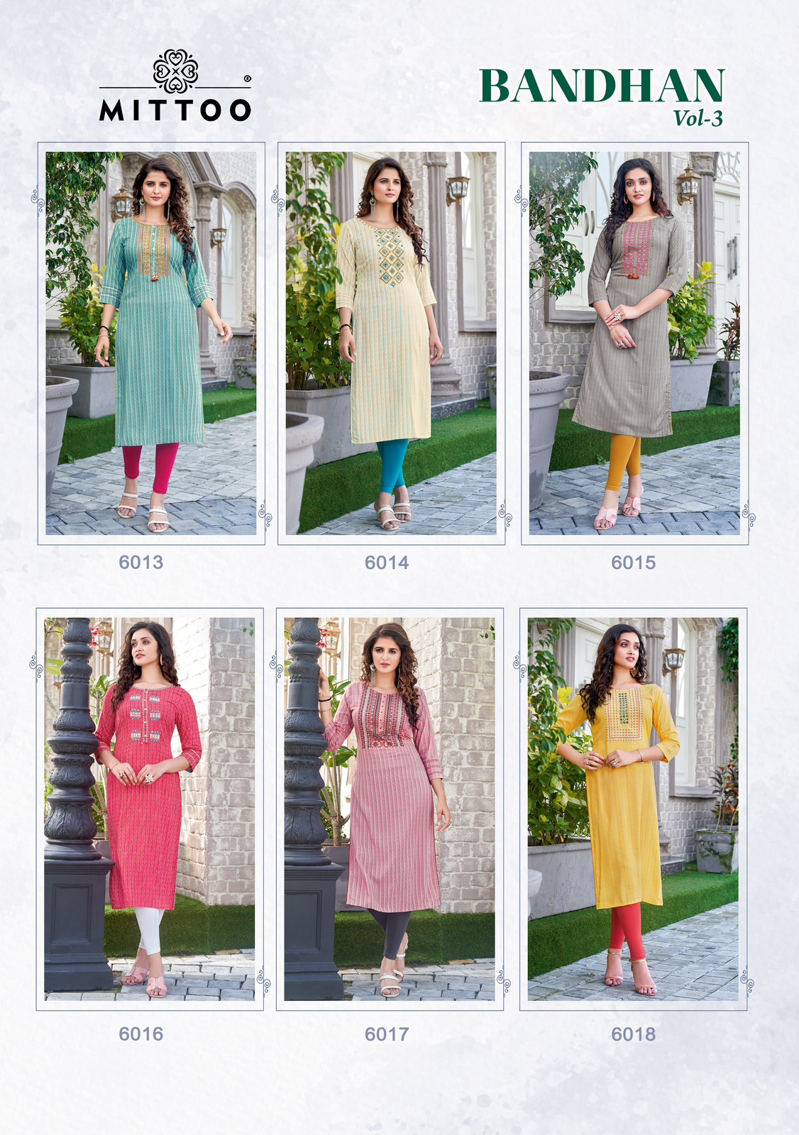 Mittoo Bandhan Vol 3 Rayon Print With Fancy Hand Work Designer Kurtis Wholesaler Surat