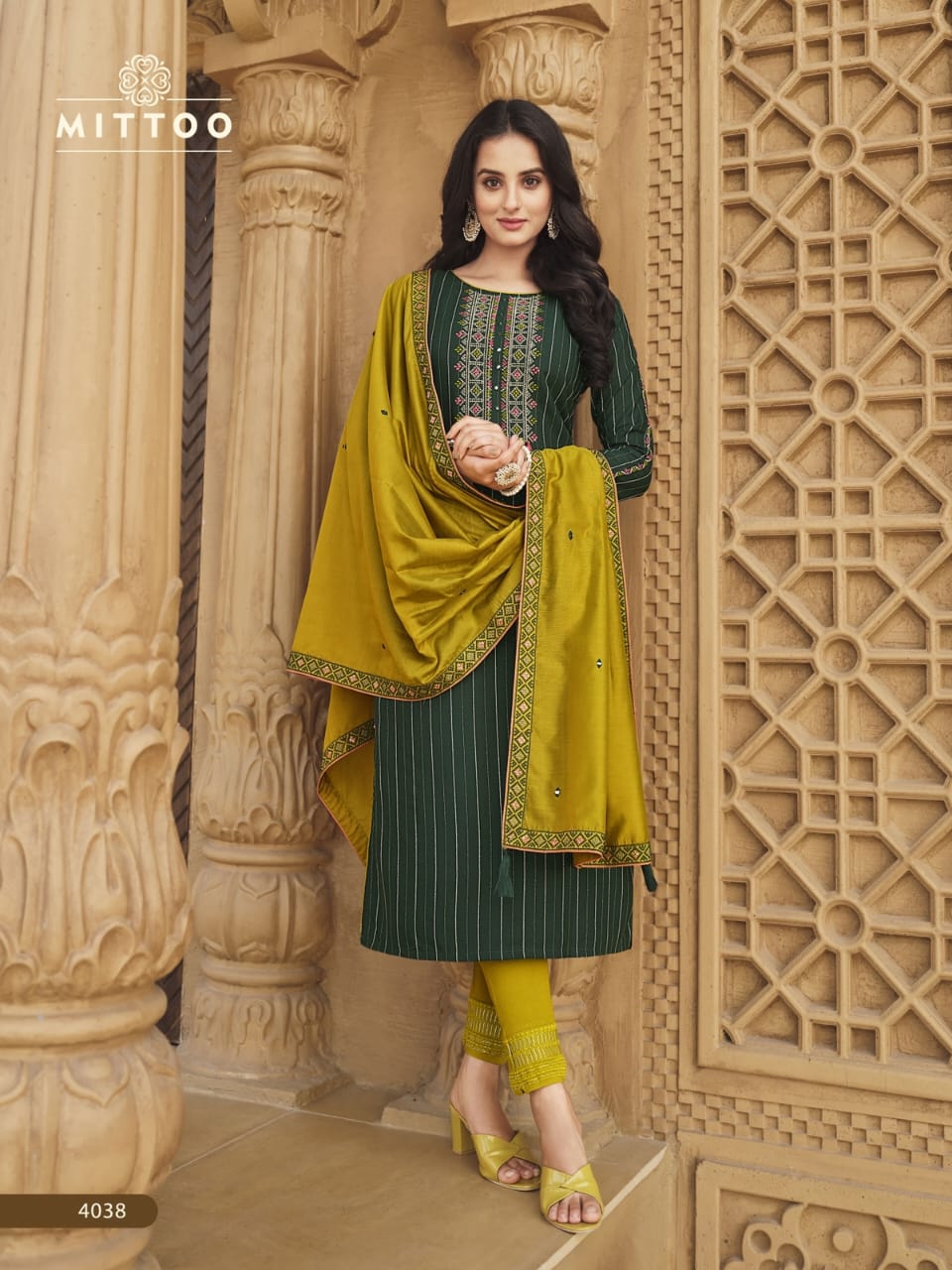 Mittoo Kohinoor Vol 2 Rayon Fancy Hand Works Kurti Combo Set Wholesaler Surat