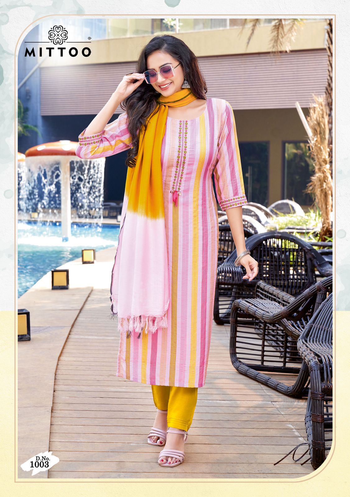 Mittoo Raashi Muslin Digital Print Designer Fancy Kurti Combo Set Wholesaler Surat