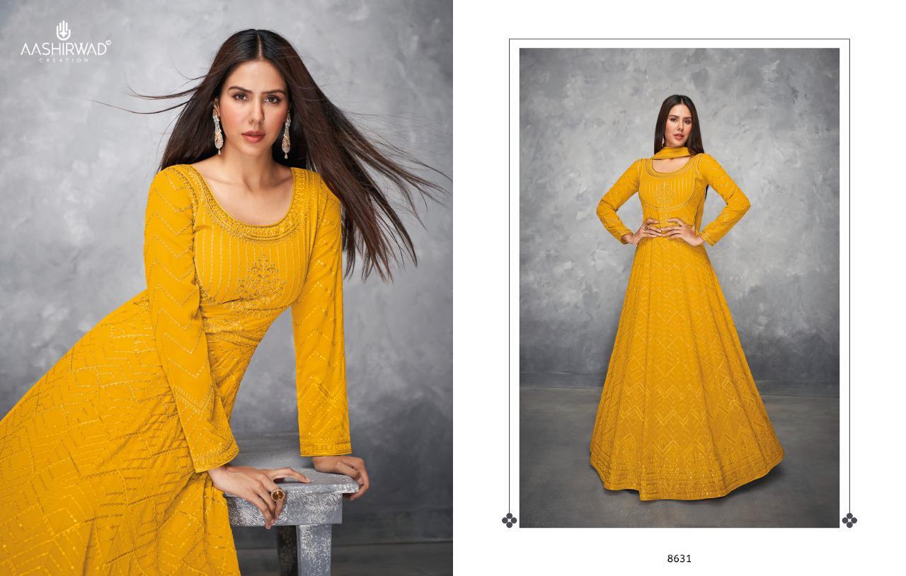 AASHIRWAD CREATION ANAMIKA ANARKALI GOWN DRESS