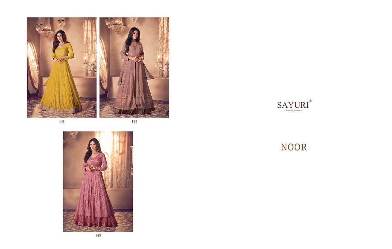 SAYURI DESIGNER NOOR HEAVY DESIGNER DRESS