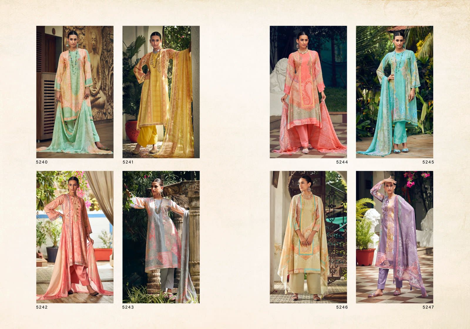 SADHANA FASHION MEHTAAB VOL 4 JAM COTTON SALWAR SUIT