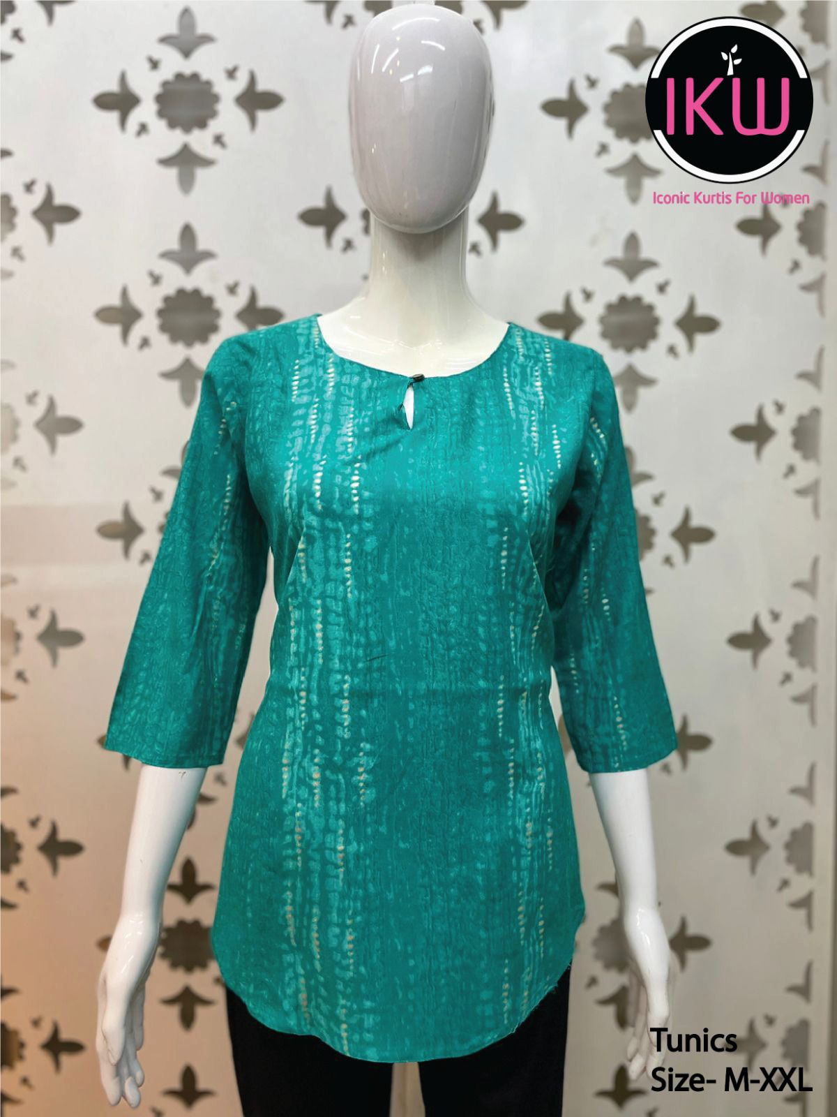 Ikw Designs Pick & Choose Printed Rayon Low Range Tunics Wholesaler Surat