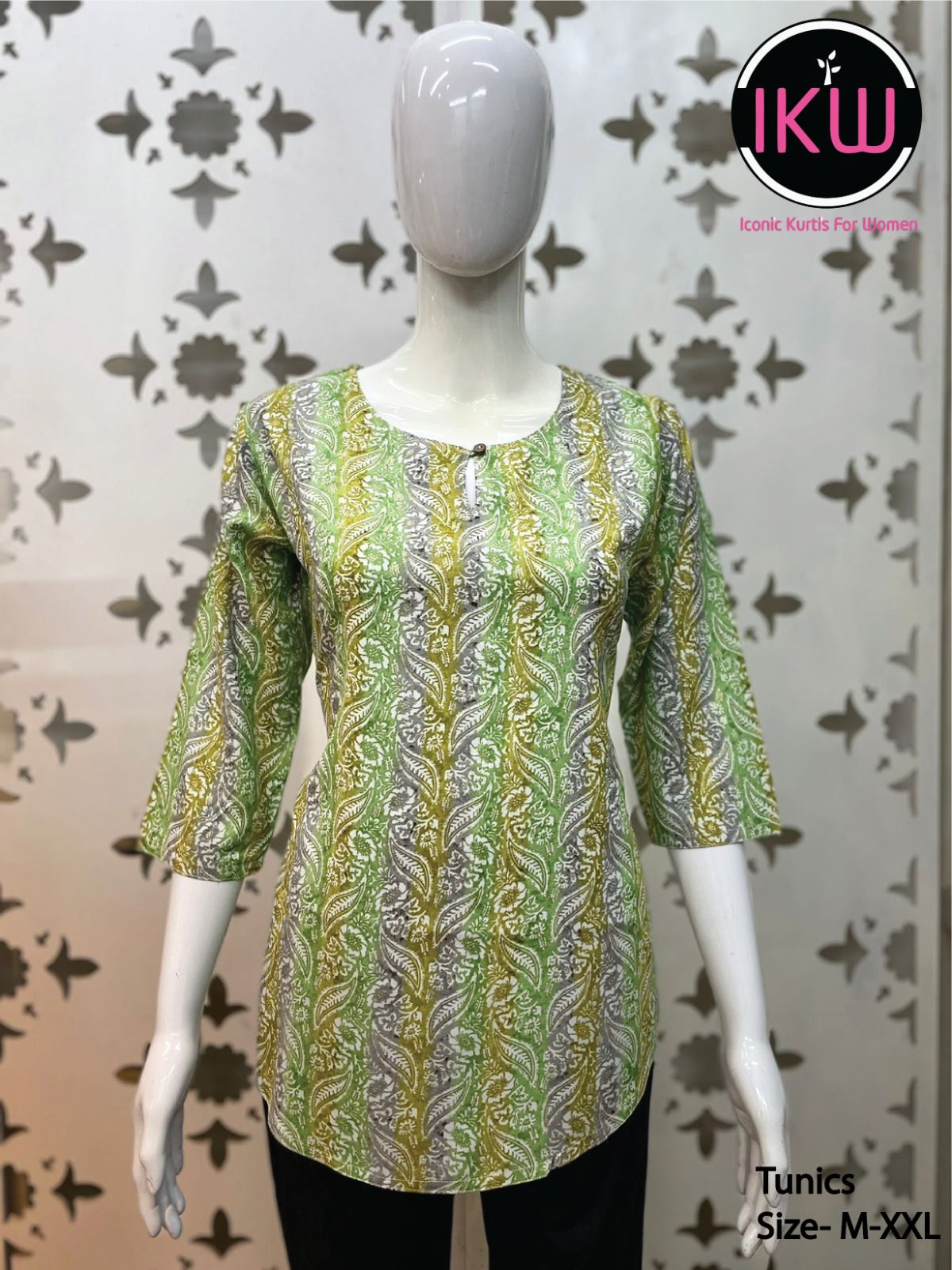 Ikw Designs Pick & Choose Printed Rayon Low Range Tunics Wholesaler Surat