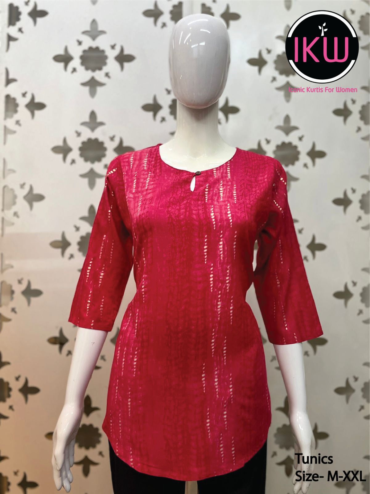 Ikw Designs Pick & Choose Printed Rayon Low Range Tunics Wholesaler Surat