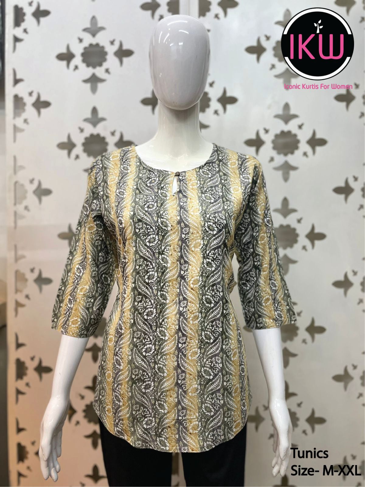 Ikw Designs Pick & Choose Printed Rayon Low Range Tunics Wholesaler Surat