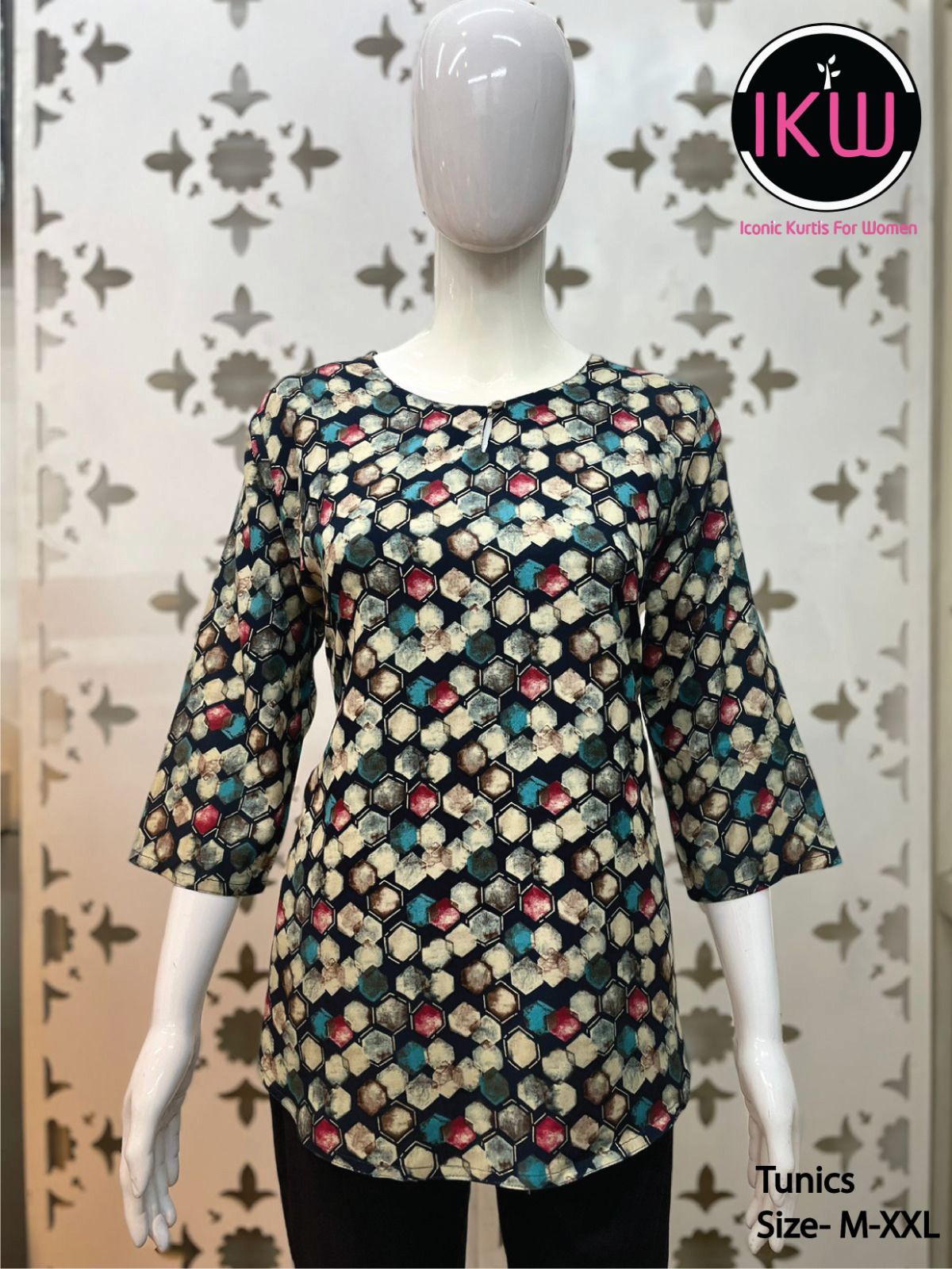 Ikw Designs Pick & Choose Printed Rayon Low Range Tunics Wholesaler Surat